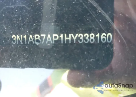 2017 Nissan Sentra Sv из США, поврежденный, VIN 3N1AB7AP1HY338160